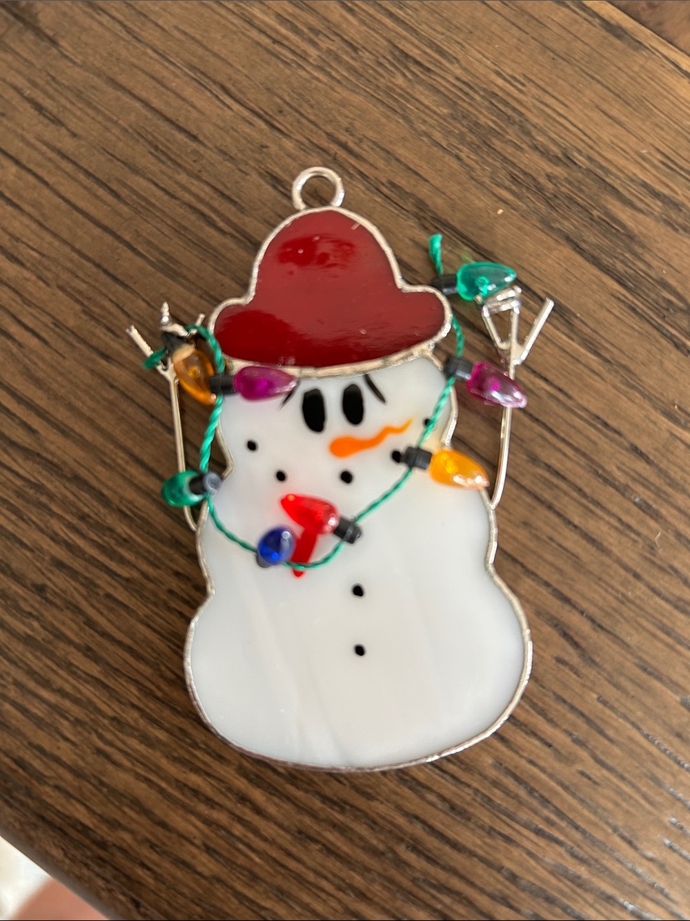 Switchable Snowman Ornament